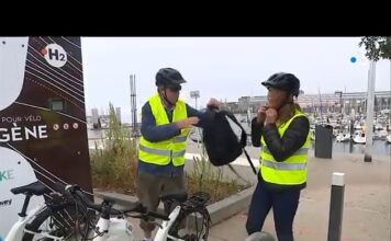 Les vélos à hydrogène « Bhyke »,
